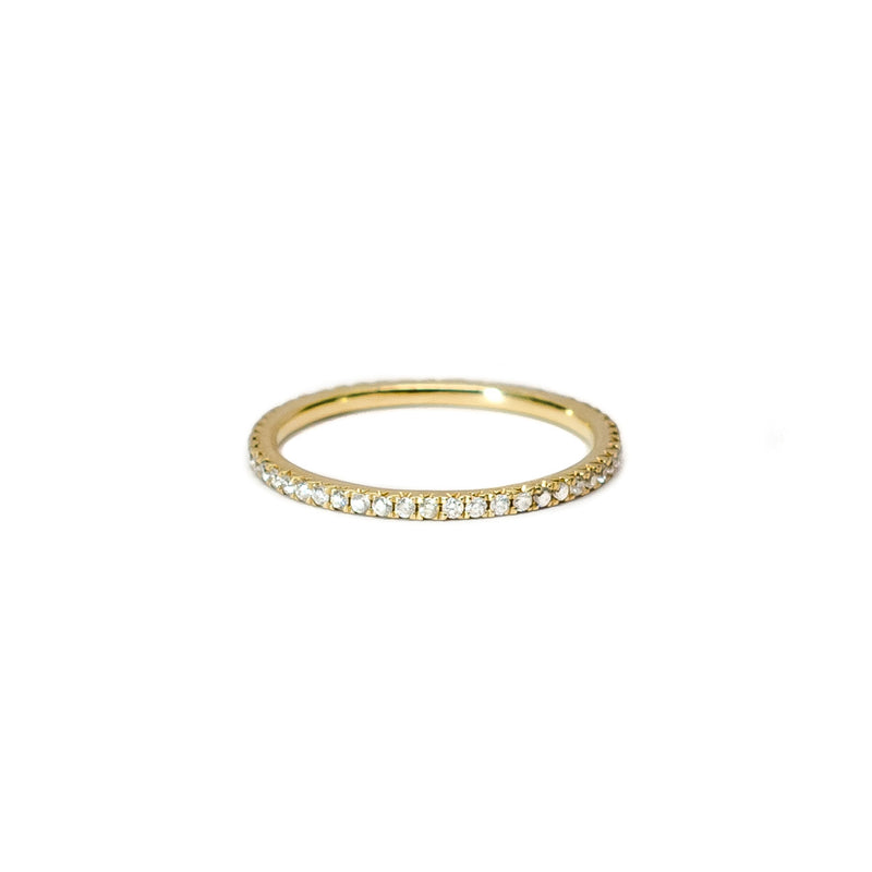 Pave Eternity Stack Ring (0.30 tcw) - Ring - frannieb